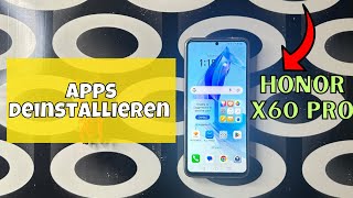 Honor X60 Pro  Apps löschen  Apps deinstallieren • 📱 • 🔲 • 🚮 • Anleitung [upl. by Saraiya990]