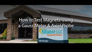 How to test magnets using a gauss meter and axial probe [upl. by Ydoc785]