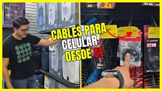 LAS NUEVAS TIENDAS de electrónica más baratas de la CDMX para iniciar tu negocio  CABLES DESDE 1 [upl. by Oralia260]