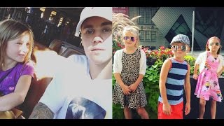 Justin Biebers Brother Jaxon Bieber amp Sister Jazmyn Bieber  2016 [upl. by Rachael325]