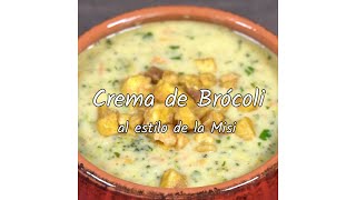 Crema de Brócoli [upl. by Rriocard807]