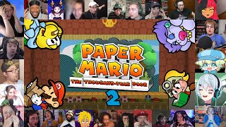 The Internet Reacts to Paper Mario The Thousand Year Door [upl. by Dilaw]