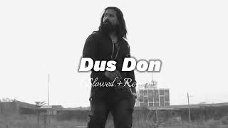 Dus Don slowed and reverb Punjabi song cinnamon clouds 🍷🗿 [upl. by Fernald316]