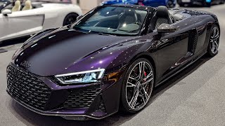 2023 Audi R8 Spyder V10  Sound Interior and Exterior [upl. by Bethanne]