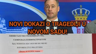 Miroslav Aleksić Potvrda o prijavi radova za Železničku stanicu u Novom Sadu izdata tek 16 oktobra [upl. by Camala]