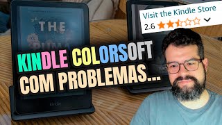 NOVO KINDLE COLORSOFT COM PROBLEMAS [upl. by Gawain837]