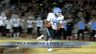 ORielly Chevrolet Game of the Week Pueblo vs Mica Mountain [upl. by Ennovahc496]