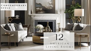 Designing the Dream 12 Timeless American Living Room Interior Design Ideas in Classic Elegance [upl. by Jacynth60]