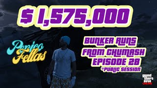 Bunker Runs From Chumash in GTA 5 Episode 28 public session SOLO [upl. by Peskoff142]