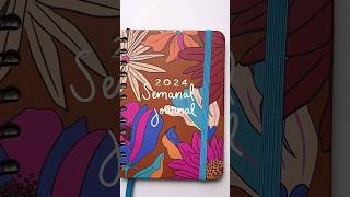 Planner 2024 da Cícero Papelaria  Semanal Journal papelaria planner2024 planner [upl. by Accem]