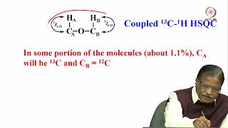 Lec 50 coupled and decoupled HSQC HMBC INADEQUATE 2D Jresolved [upl. by Yodlem]