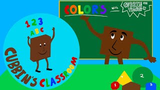 Cubbins Classroom Pilot Colors With Cubbin The Teacher [upl. by Nolram]