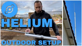 Flag Pole Antenna Setup For Helium RAK or Bobcat Miner  Higher Antenna Higher HNT Money Earnings [upl. by Ikkin826]