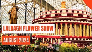 Lalbagh Flower Show 2024 Independence Day  Bangalore Flower Show  Gingerline Media [upl. by Ruosnam152]