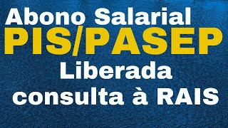 CALENDÁRIO PIS 2024  CONSULTA RAIS LIBERADA  QUANDO VAI PAGAR [upl. by Noach385]