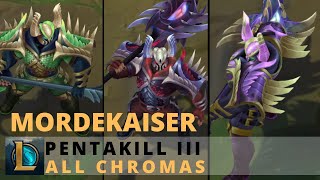 Pentakill III Lost Chapter Mordekaiser Skin Spotlight  League of Legends [upl. by Gnous]