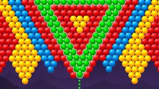 Bubble Shooter Gameplay ❤️🔥  Bubble Game 😁❤️  Bubble Shooter 😍❤️ [upl. by Tybald]