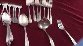 Few Vintage Silver Plate Flatware Box Flips Pt 2 [upl. by Aramoj]