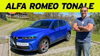 Alfa Romeo Tonale test sürüşü 2022  NFT ile satılan ilk otomobil [upl. by Schoenberg822]