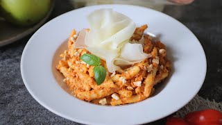 Video ricetta fusilli con pesto rosso ai pomodori secchi e Raspadura Bella Lodi [upl. by Bianca]