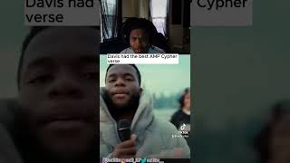 Davis had the best Amp cypher hiphopartist imdavisss amp reaction [upl. by Hefter]