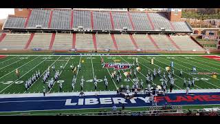 Blacksburg High School Marching Band  Liberty 20221105 [upl. by Pitarys]