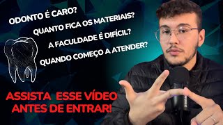 Como é a faculdade de odontologia É caro É difícil Assista antes de entrar  Lucas Venâncio [upl. by Valsimot]