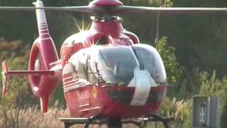 SMURD Helicopter Takeoff  Eurocopter EC135T2  340 [upl. by Paulie]