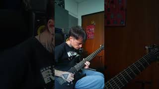 intervals  nootropic solo guitar prog solo djent modernmetal guitarra musica guitarsolo [upl. by Tempest427]