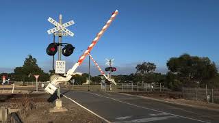 Level Crossing Tailem Bend SA Australia [upl. by Arelus]