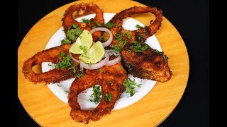 fish fry masalafish tawa frysimple and easy fish frymasala fish fry dhaba style [upl. by Atikahc]