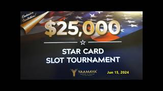 Star Slot Tournament at Yaamava Casino [upl. by Thgiwd]