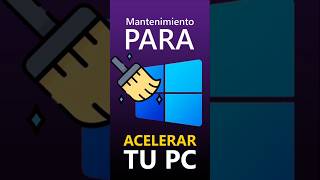 ¡Mantenimiento Para Acelerar Tu Pc 🧹 [upl. by Shanon436]