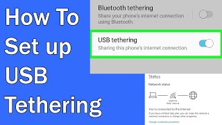 How to Set Up USB Tethering on Windows 10 WFH  Unlimited Solutions [upl. by Roti]