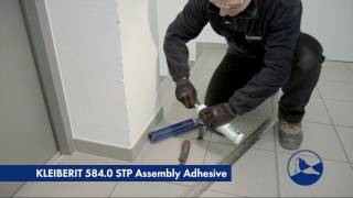 KLEIBERIT 5840 STP Assembly Adhesive  cement material to metal [upl. by Rosaline]