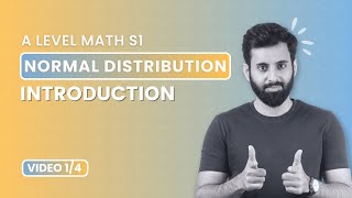 A Level Math S1  Normal Distribution  Introduction [upl. by Enamrahc]