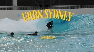 URBN SYDNEY WAVE POOL ADVANCEPROGRESSIVE TURNS CAMCORDER PANASONIC HCVX1 4K HD [upl. by Tamis]