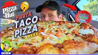 Pizza Hut® FIESTA TACO BEEF PIZZA Review 🌮🍖🍕 Back By Popular Demand 😮 Peep THIS Out 🕵️‍♂️ [upl. by Akeemahs]