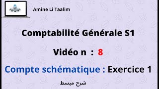 Compte schématique  Exercice 1 [upl. by Sekofski]