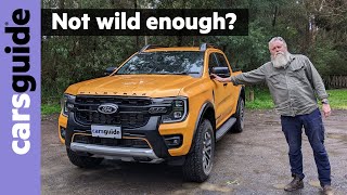 Wilder 2024 Ford Ranger review Wildtrak X  New Toyota HiLux GR Sport rival expands 4WD ute game [upl. by Gaul]