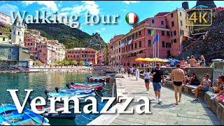 Vernazza Liguria Italy【Walking Tour】History in Subtitles  4K [upl. by Maier]