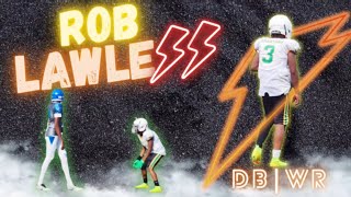 Rob Lawless Middle School Football Highlights 2024 [upl. by Bendite]