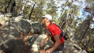 Trail Imperial Trail de Fontainebleau en GoPro [upl. by Farley]