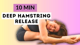 10 Minute DEEP Hamstring Stretch Routine For BEGINNERS  Improve Mobility Flexibility Follow Along [upl. by Pulchi]