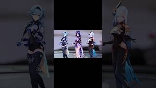 【Genshin Impact MMD】Raiden Shogun Shenhe amp Eula Dance Performance [upl. by Algernon]