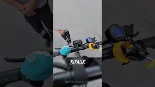 Uçak gibi gidiyor ✈️ ikiteker scootervlog [upl. by Ecinhoj]