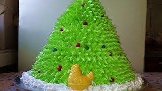 Торт Новогодняя Елочка 3D  New Year Cake Tree 3D  Новогодний Торт  Пошаговый Рецепт МК [upl. by Ahsap]