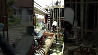 Mesin Molen Cor dari Drum Bekas dan penariknya mengunakan motor Mio [upl. by Saum]