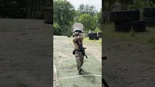 Rifle to Pistol Transitions The Palmer Drill cqb shooting secondamendment [upl. by Arihsaj]