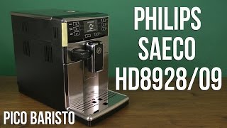 Распаковка PHILIPS SAECO PicoBaristo HD892809 [upl. by Zakaria]